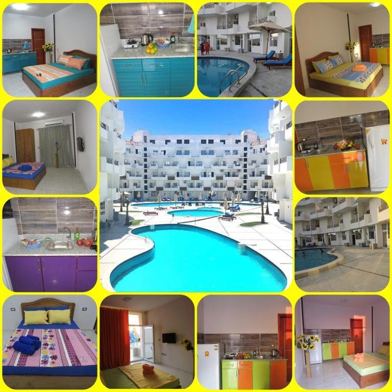 Apartments Near Dolce Vita - Redsealine Хургада Екстер'єр фото